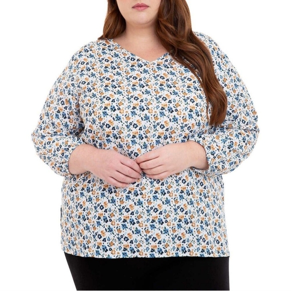 Mario Serrani Tops - Mario Serrani‎  Floral Blouse